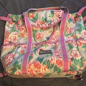 COPY - Matild Jane large diaper bag. Changing pad inside.
